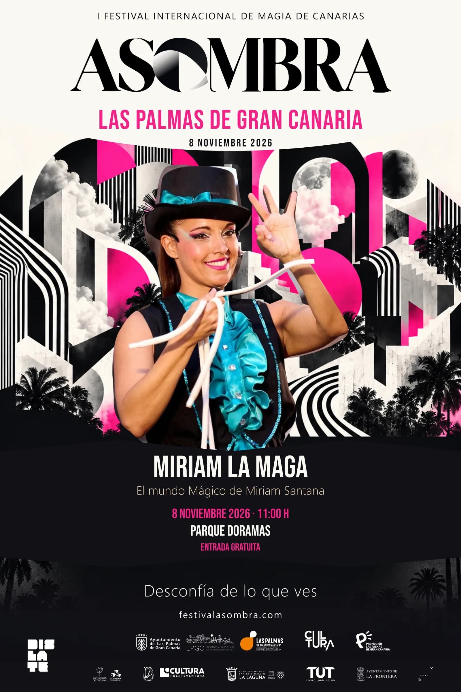 Cartel de «Magia Familiar»